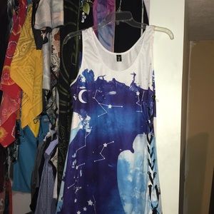 Dresslily galaxy dress